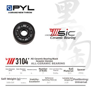 PYL | Ceramic Bearing Water Drop Fishing Reel