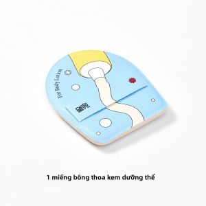 XINGDOU | Bông Thoa Kem Dưỡng Thể Đều Mà Không Bết Dính