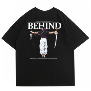 Bandai | Japanese Anime Clothes Cartoon Fushiguro Toji Graphic T-shirt Men Fashion T Shirt Male Manga Fashion Tshirt Women Tops