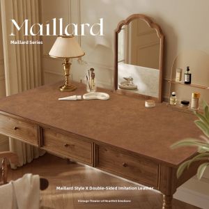JIELEFAN | Luxury Aesthetic Vintage Leather Desk Mat