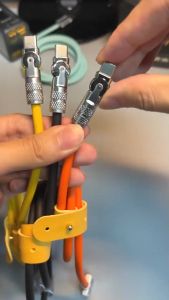 【MIGO】180 Ratation Quick Fast Charge USB Cable Fast Charging Android IOS Super Fast 120W original Fast Charging Data Kabel Charger Fast Charging  ES825