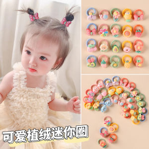 Baby Hair Ties Elastic Bands Small Size Girls Hair Ribbons Non-Damaging Hair Accessories Cute Little Birdie Hair Ties