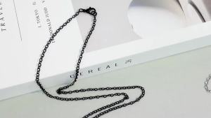 Bandai | Diablo Skull Skeleton Cross Pendant Necklace Vintage Fashion Old Fashionable Mens Necklace