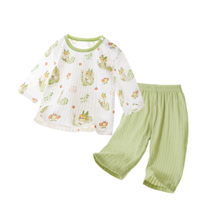 TONGLIANCHUXIN | Lightweight Pure Cotton Childrens Summer Outfit