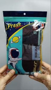 J.Press Junior กางเกงในเด็กชายทรงขาสั้น แพ็ค3ตัว ยืดกระชับ ระบายอากาศดี สินค้าแท้100% ราคาพิเศษ