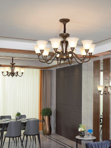MINGRU | Vintage Rustic & Modern Minimalist Ceiling Light