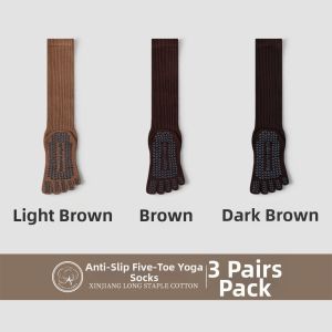 MIANBIAOBAI | Non-slip Five-toe Yoga Socks For Summer Female Pilates Training