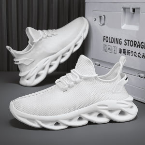 Mens Blade Sneakers Running Shoes Slip-on Women Outdoor Tennis Shoelaces Odor-resistant Athletic Shoes Lightweight Breathable