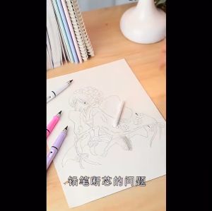 Bút Chì Vĩnh Cửu Không Cần Gọt Màu Gradient Siêu Đẹp