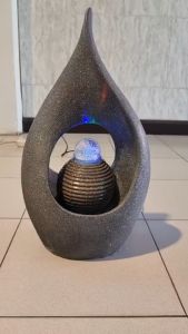 น้ำพุตั้งโต๊ะ รุ่น23093-1 น้ำล้นตั้งพื้นแต่งบ้าน อ่างน้ำพุหน้าบ้าน น้ำตกจำลองเสริมฮวงจุ้ย