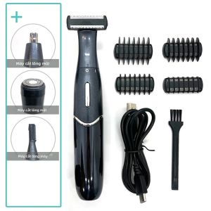 Thân Mật Khu Vực Cắt Tóc Độ Chính Xác Máy Cạo Râu Nam Đường Bikini Nhạy Cảm Dao Cạo Bóng Trứng Lông Mu Cạo Râu Tông Đơ Cắt Mặt Râu Bấm