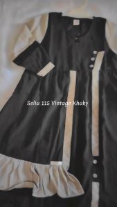 Seply Selia 115 Gamis Anak Set Hijab Terbaru