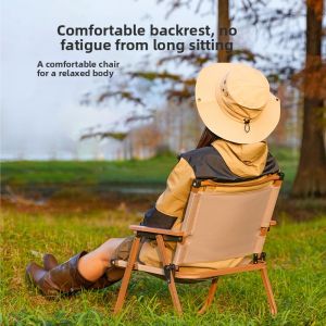 LINSI | Camping Outdoor Folding Metal Chair Set