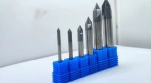 ms7 Chamfer End Mill 60 Derajat 2F straight V Endmill