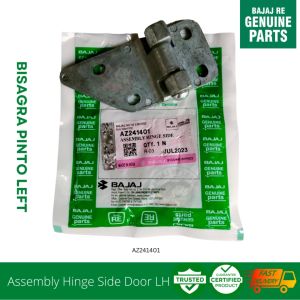 1PC Assembly Hinge Side Door LEFT LH (AZ241401) for BAJAJ RE & MAXIMA Z Bisagra Pinto KALIWA Genuine Spare Parts