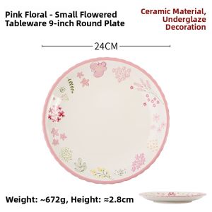 LOTUS BLUE | Blue Lotus Creative Ceramic Tableware Set