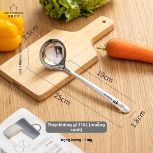 MODERN SWEETHOME | Rây Lọc Soup Inox Cỡ Lớn Đạt Tiêu Chuẩn Thực Phẩm