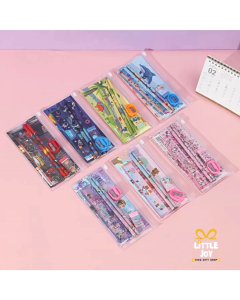 [SG Seller] Children Stationery Set Pencil Eraser Ruler Birthday Goodie Bag Children Day Gift
