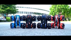 Exciting Features! LED-Lit RC Drift Car with Anti-Collision Function - Enjoy Stunt Driving and Racing Fun