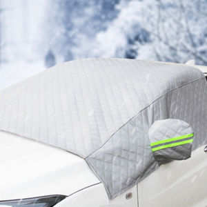 ฝาครอบกระจกรถยนต์ฝาครอบกระจกด้านหน้า Sun Shade Snow Protector Ice Blocked Front Window Protector ภายนอกรถอุปกรณ์เสริม