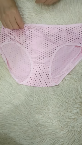 DKK กางเกงในผู้หญิง ลายจุด รุ่น 5518 เซ็ต 5 สี 10 ตัว ผ้านุ่ม ใส่สบาย ระบายอากาศดี#5518