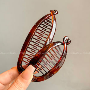 Kẹp Tóc Đuôi Ngựa Cao Thời Trang Nữ Kẹp Tóc Đuôi Ngựa Kiểu Dáng Chữ I Mới 2025 Phụ Kiện Tóc Sau Đầu Cao Cấp Kẹp Tóc Hình Chuối