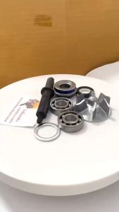 ชุดซ่อมปั๊มน้ำชุดใหญ่ Kawasaki Z250 Z300 คาวาซากิ แซด250 แซด300 แกนใบพัด+ซีลน้ำมัน+ลูกปืน+ใบพัดปั้มน้ำ แกนใบพัดปั้มน้ำ ชุดใหญ่