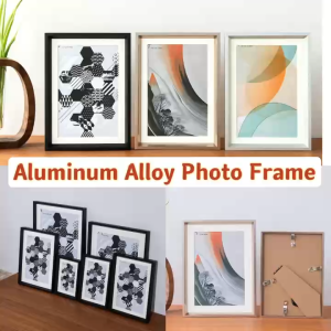 SG Stock Photo Frame Aluminum Alloy Picture Frame with Acrylic Cover 3R 4R 5R 6R 8R A4 Wall Decoration Christmas Gift