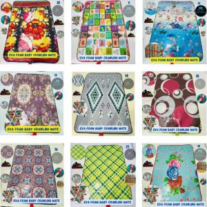 Tikar Budak Tikar Plastik nipis Tikar Plastic Tikar Mainan Tikar Kartun- Plastic Mat