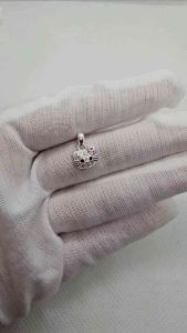Hello Kitty Pendant 92.5 Italy Silver Jewelry (TUNAY NA SILVER)