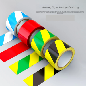 YUANTANG | Warning Yellow Black PVC Floor Marking Tape