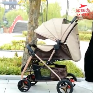 SPEEDS Stroller Anak 2 Mode Fitur Premium Lengkap Kereta Dorong Bayi Portabel Stroller LX 073-5