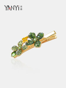 Elegant Crystal Side Hair Clip Fashionable Hair Accessories Hairband Hairpin Original Design Premium Feeling Hair Accessories