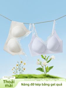 JIFANPAUL | Áo Ngực Hoa Văn Nâng Đỡ Không Gọng Đệm Thoáng Khí Không Để Lại Dấu Vết