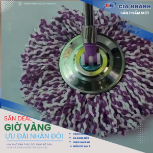 cây lau nhà cây lau nhà tự vắt bộ lau nhà 360 độ cây lau nhà thông minh Cây lau nhà 360 độ Goodlucky