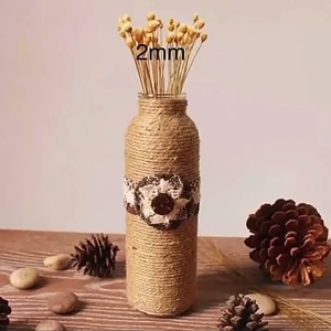 200Meters/1MM/2MM/3MM Natural Hemp Rope Jute Rope Cord String Twine Burlap Jute DIY Twine Rope