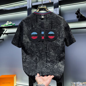 FGD | Luxury Design Embroidered Distressed Mens T-Shirts
