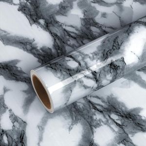 Marble Contact Paper for Countertops Covers Peel and Stick Wallpaper  Decorations  for Dining Table Desk Furniture Renovations