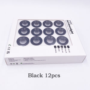 6/12PCS 2W Mini LED Spotlight DC12V IP65 Recessed Ceiling Downlights for Indoor Room Cabinet Bedroom Home Kitchen Cut 25MM