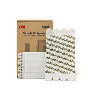 12sets(24pcs) Medium 3M command Picture Hanging Strips Tape Command Inter Locking Faster for Home Decor