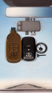 Toyota vios 2023 Keyless Remote Car Key leather Cover Case