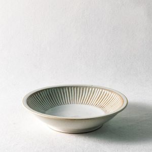 OMK Japanese Style Handmade Ceramic Tableware Set Dinner Plate Deep Dish Salad Bowl