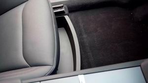 for Tesla Model Y Juniper 2025 Under Seat Storage Organizer Box Front Rear Seater TPE Storage Case ModelY Launch 2026 Trash Can