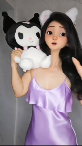 Đầm ngủ WANNABE váy ngủ 2 dây phối bèo ngực che vòng 1 kín đáo nhưng vẫn nữ tính mang lại vẻ xinh tươi cho bạn gái DNS05