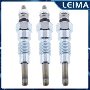 3Pcs Glow Plugs M87919 AT110814 For John Deere 330 332 430 455 X495 X595 655 755 Yanmar 3TN66C 3TN66UJ 3TNA72UJ 3TNA72UJ3 3TNE74