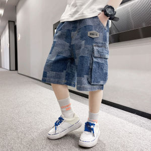 Childrens Clothing Boys Shorts Summer New Arrival Childrens Boys Fashion Casual Easiest for Match Denim Shorts Outer Wear Pants