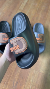 [XỊN] Dép Nam Chất Eva Đúc Siêu Nhẹ Kiểu Chữ D dán 2 Màu Đen Xám Mẫu Mới E611+16⭐