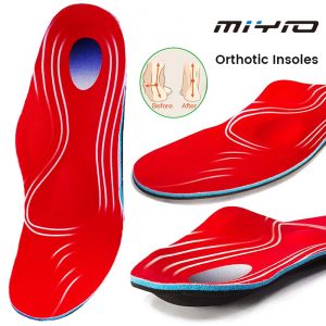 MIYIO 1 Pair Orthopedic Insoles High Arch Support Pad Shoes Orthotic Insole for Heel Pain Relief 鞋垫