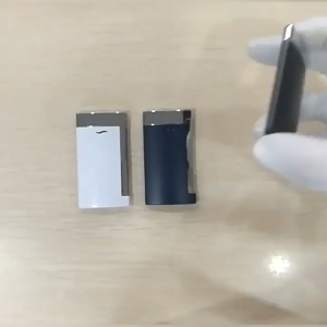 渐变色直冲打火机 蓝焰防风 可充气金属机身 Gradient Jet Flame Lighter – Windproof & Refillable Metal Design
