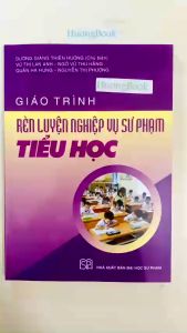 Sách - Giáo trình rèn luyện nghiệp vụ sư phạm Tiểu học - NXB Đại học Sư phạm (SP)